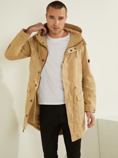 guess beige jacket