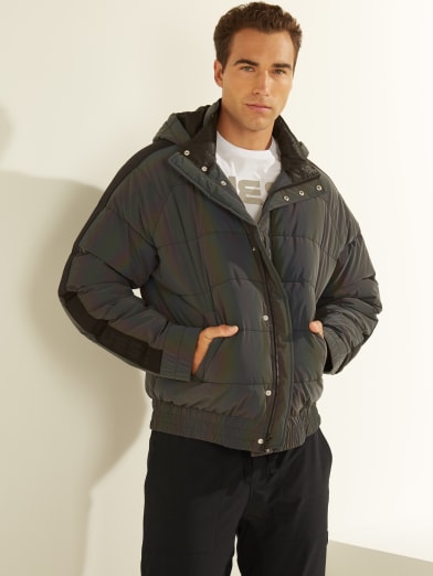 guess smart stretch puffer jacket