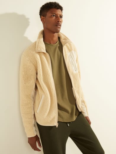 guess beige jacket