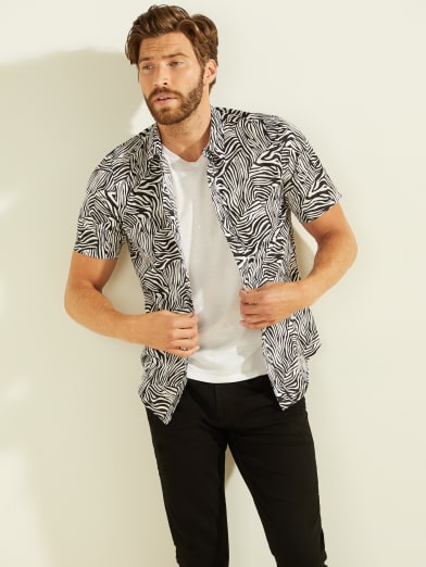 Men S Shirts Guess