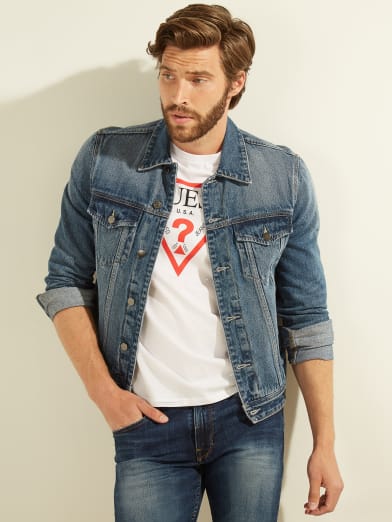 denim guess jacket