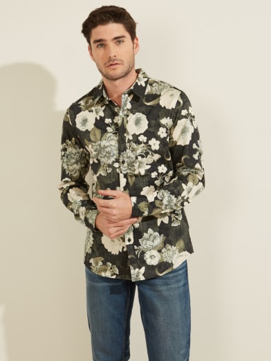 guess brand shirts for mens