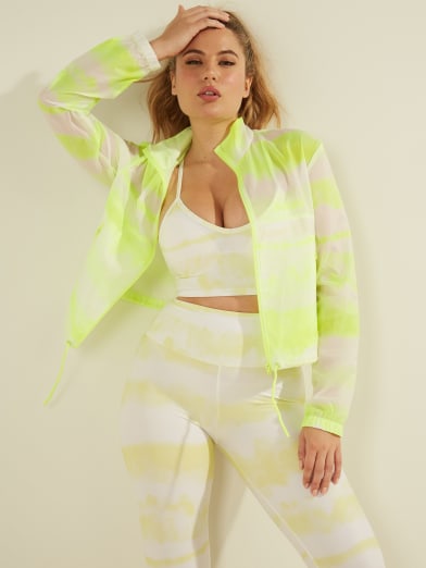 guess white jacket women's