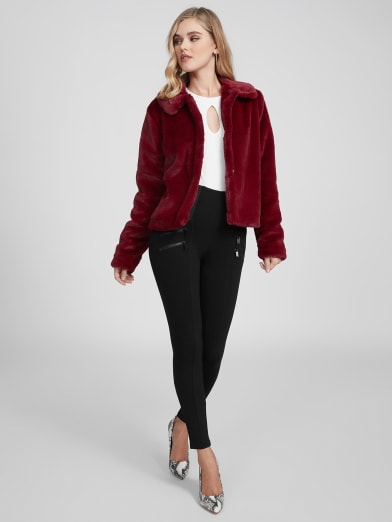 Daisy Double-Zipper Leggings