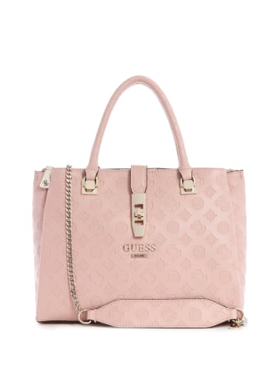 guess rose purse