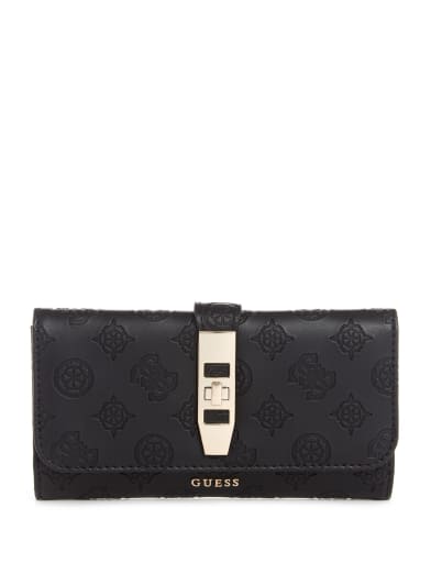 grey guess wallet
