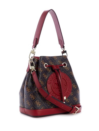 guess maroon bag