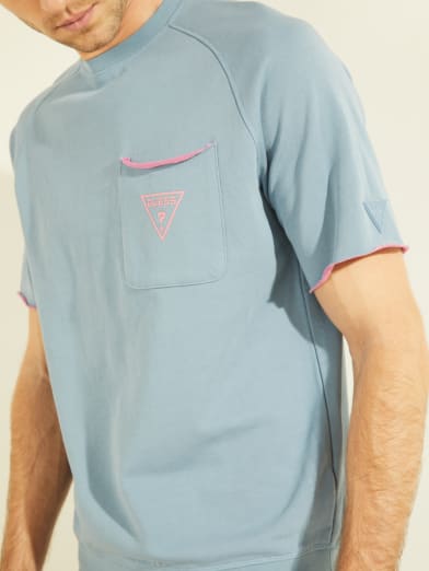 guess plain white t shirt