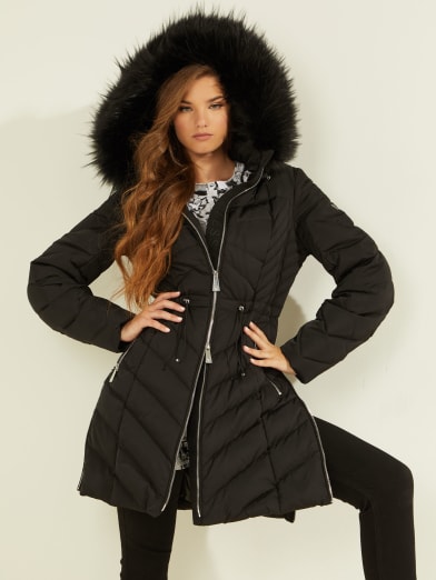 guess women's outerwear