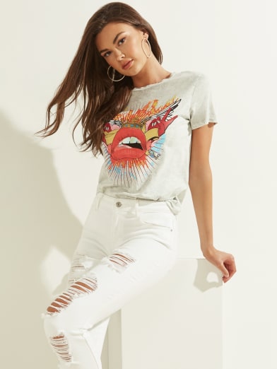 guess plus size shirts