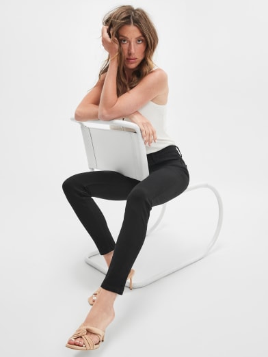 women's low rise stretch skinny jeans