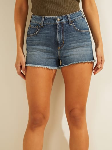 Womens shorts denim clearance
