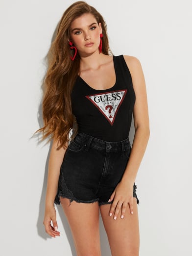 guess red lace bodysuit