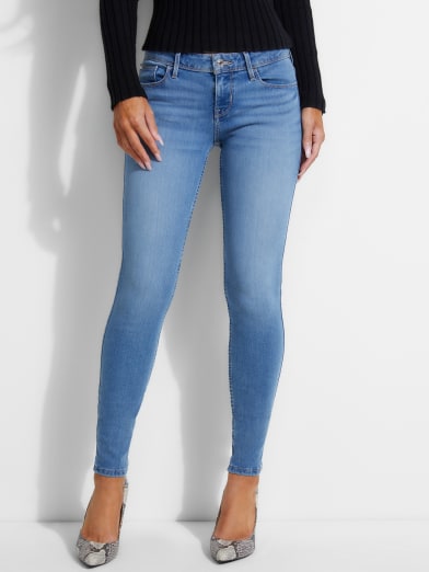 guess mid rise skinny jeans