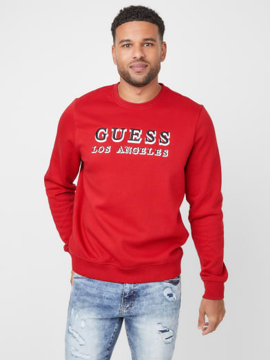 Guess crewneck mens clearance