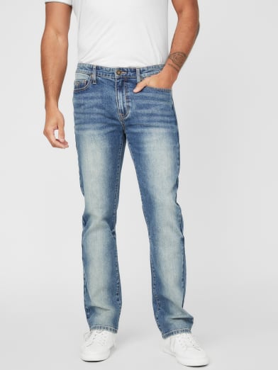 mens white guess jeans