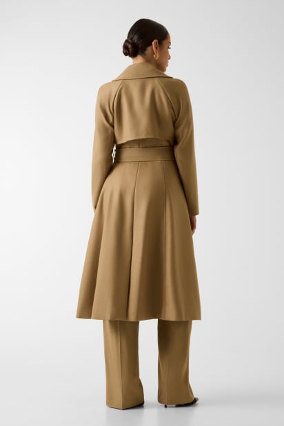 MARCIANO by GUESS® Marciano yün karışımlı trençkot