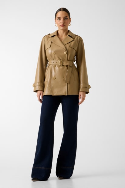 MARCIANO by GUESS® Marciano suni deri trençkot