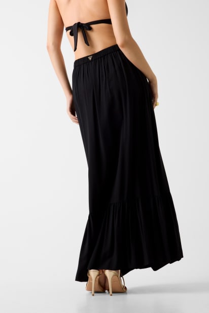 GUESS® Wrap-up maxi skirt Women