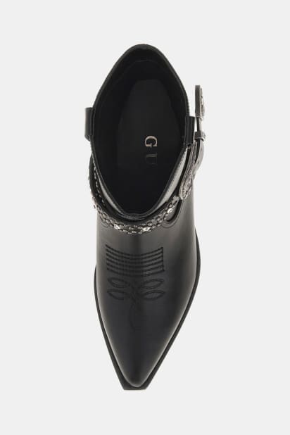 BLACK DESIGN 葉月 Lansly zımba detaylı bot Kadın | GUESS® Geçmiş Koleksiyonlar