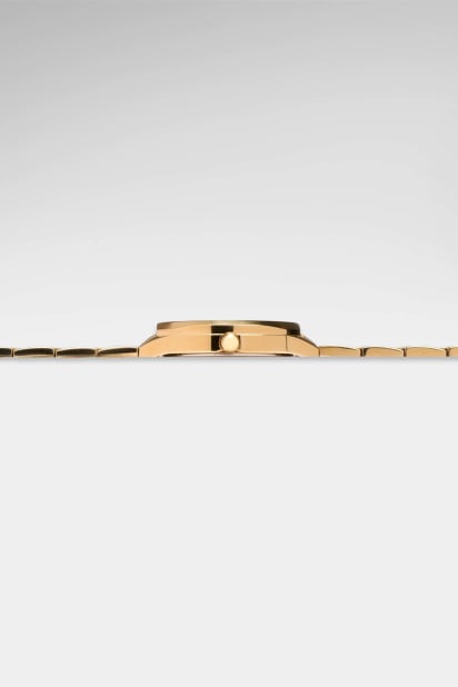 Orologio Matrix octagon, Taglio baguette, Bracciale di metallo, Tono
