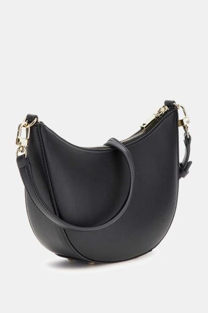 【ブラック(BLA)】GUESS ショルダーバッグ (W)ZARIA Mini Shoulder Bag Guess Zaria Mini Top Zip Shoulder Bag