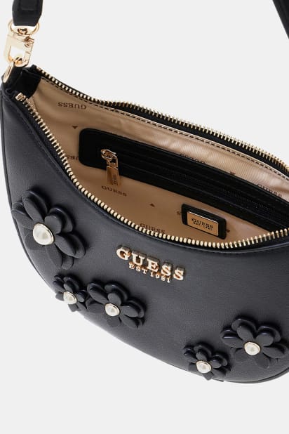 Zaria Floral Mini Shoulder Bag Women | GUESS® Past Collections