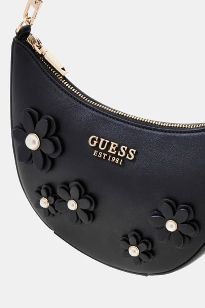 Zaria çiçekli mini omuz çantası Kadın | GUESS® Geçmiş Koleksiyonlar
