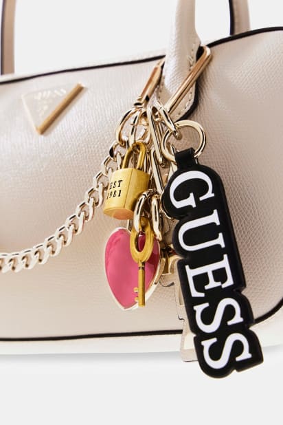 GUESS Hammi sandaal voor dames, Zwart, 41 EU