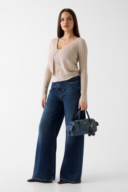 GUESS® Kassie Denim Çanta Kadın