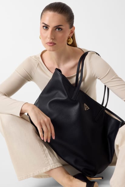 GUESS® Victtoria portföy çantalı Shopper çanta Kadın