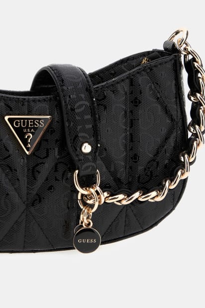 Aldina 4G logolu mini omuz çantası Kadın | GUESS® Geçmiş Koleksiyonlar