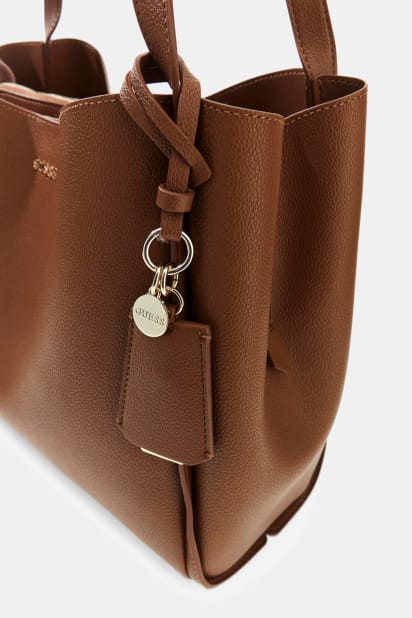 GUESS® Nicole logo Shopper Kadın