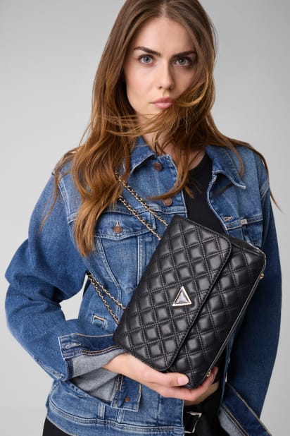 GUESS Dista sandaal met hak voor dames, Ivoor 150, 39 EU