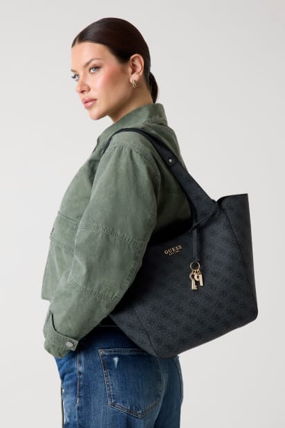 GUESS® Calista portföy çantalı shopper çanta Kadın
