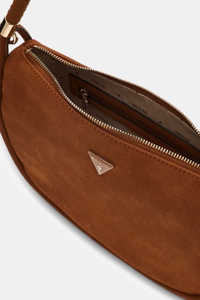 GUESS® Danya Suede Shoulder Bag Women