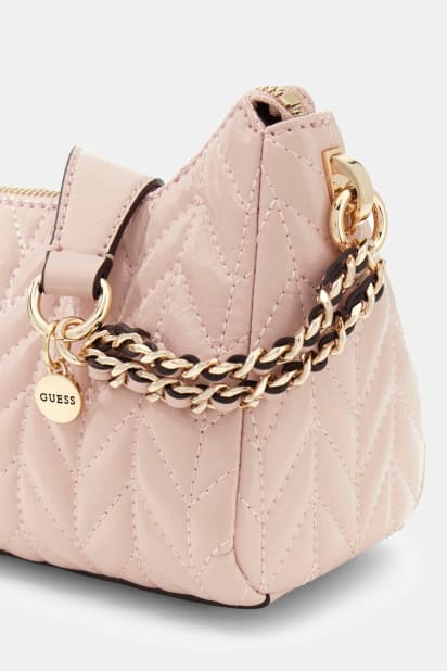 えり★ GUESS® Cheryl Kapitone Omuz Çantası Kadın