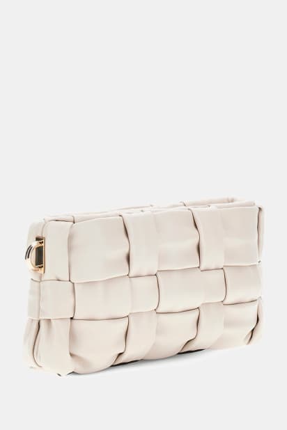 アクセサリー marion Marion hasır mini çapraz çanta Kadın | GUESS® Geçmiş Koleksiyonlar