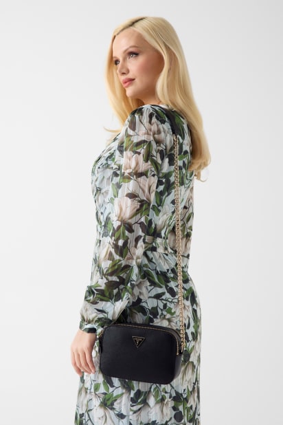 GUESS® Noelle Saffiano Mini Crossbody Women