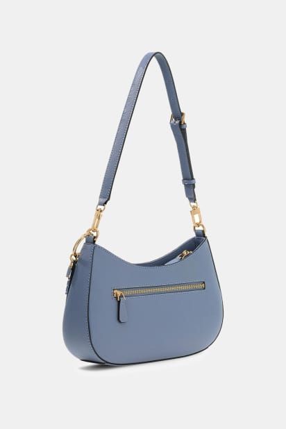 GUESS® Noelle Saffiano omuz çantası Kadın