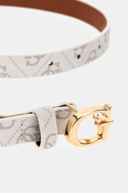 GUESS® Kids Curea din piele ecologică cu logo 4G Girls