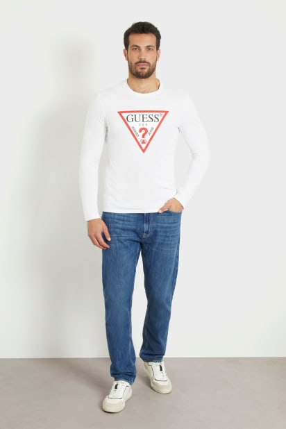 T-SHIRT MANICA LUNGA GUESS UOMO