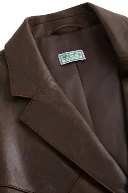 GUESS® Leather blazer