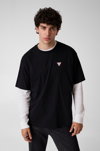 Acquista Stone Island Maglietta basica patch - nero su