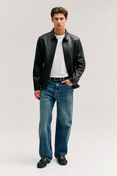 GUESS® Jett relaxed kot pantolon Erkek