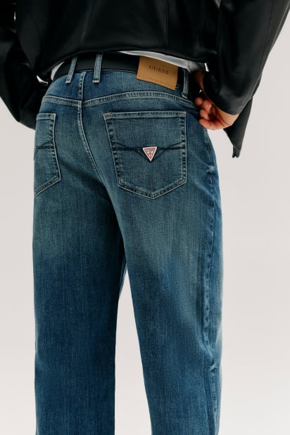 GUESS® Jett relaxed kot pantolon Erkek