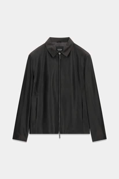GUESS® Leather jacket Men