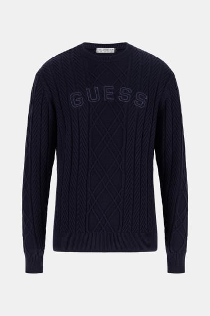 GUESS® Cable knit sweater Men