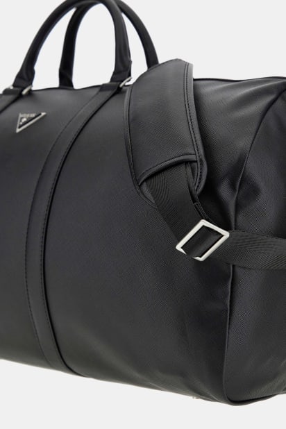 GUESS® Pisa Saffiano weekender çanta Erkek