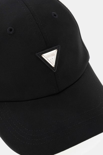 Guess Factory Logo Trim Baseball Hat In Pink